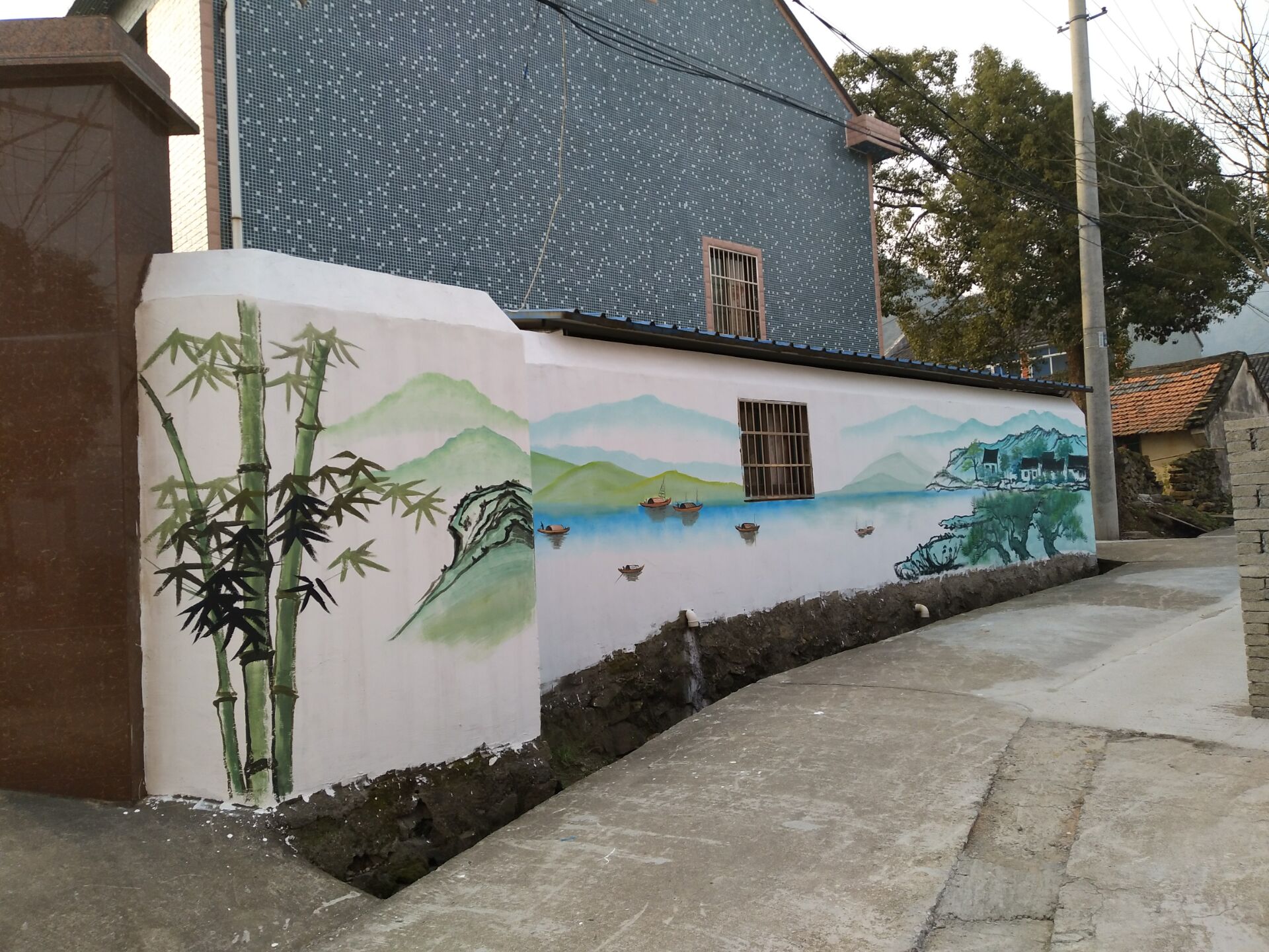 新农村建设墙绘 (14)