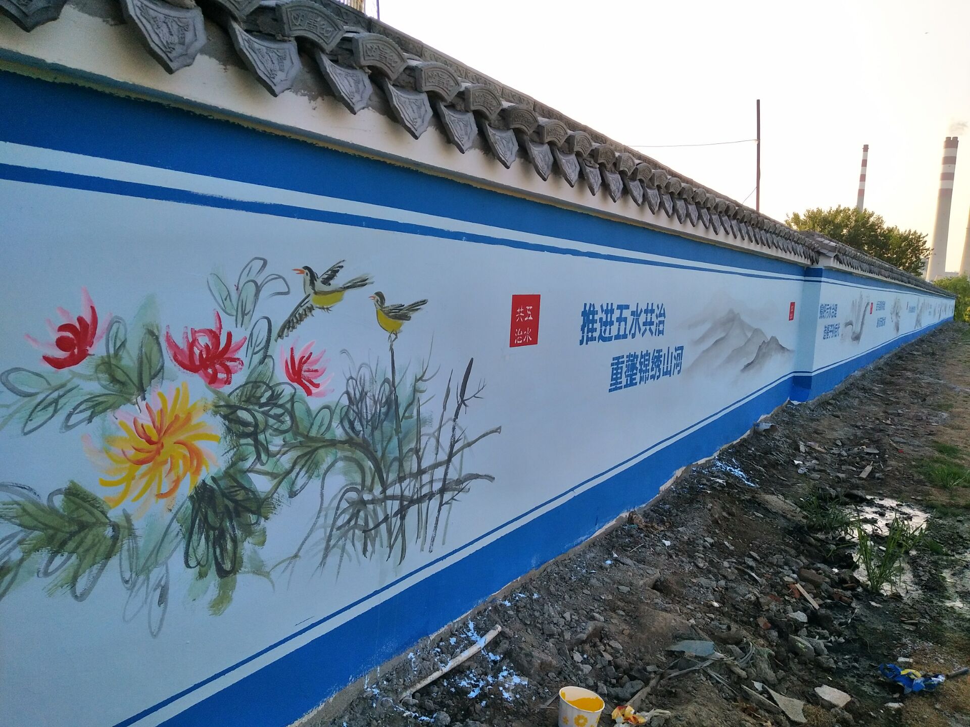 新农村建设墙绘 (33)