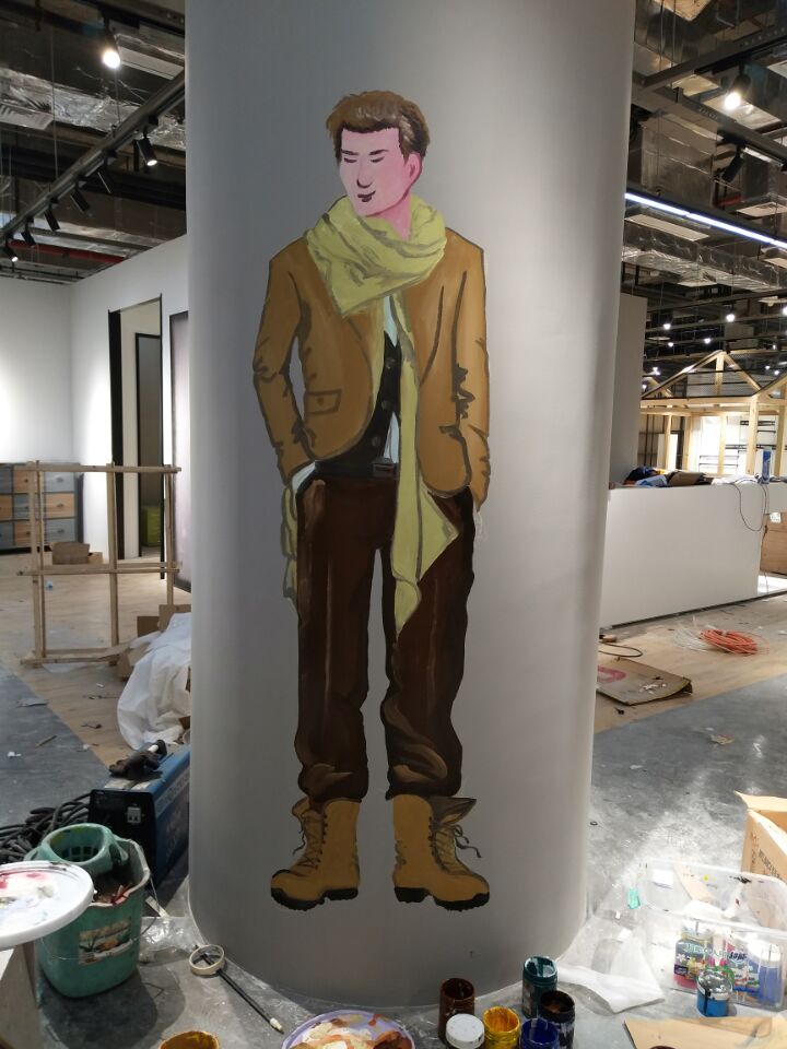 学校酒店场馆墙绘 (18)