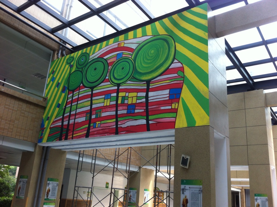 学校酒店场馆墙绘 (2)