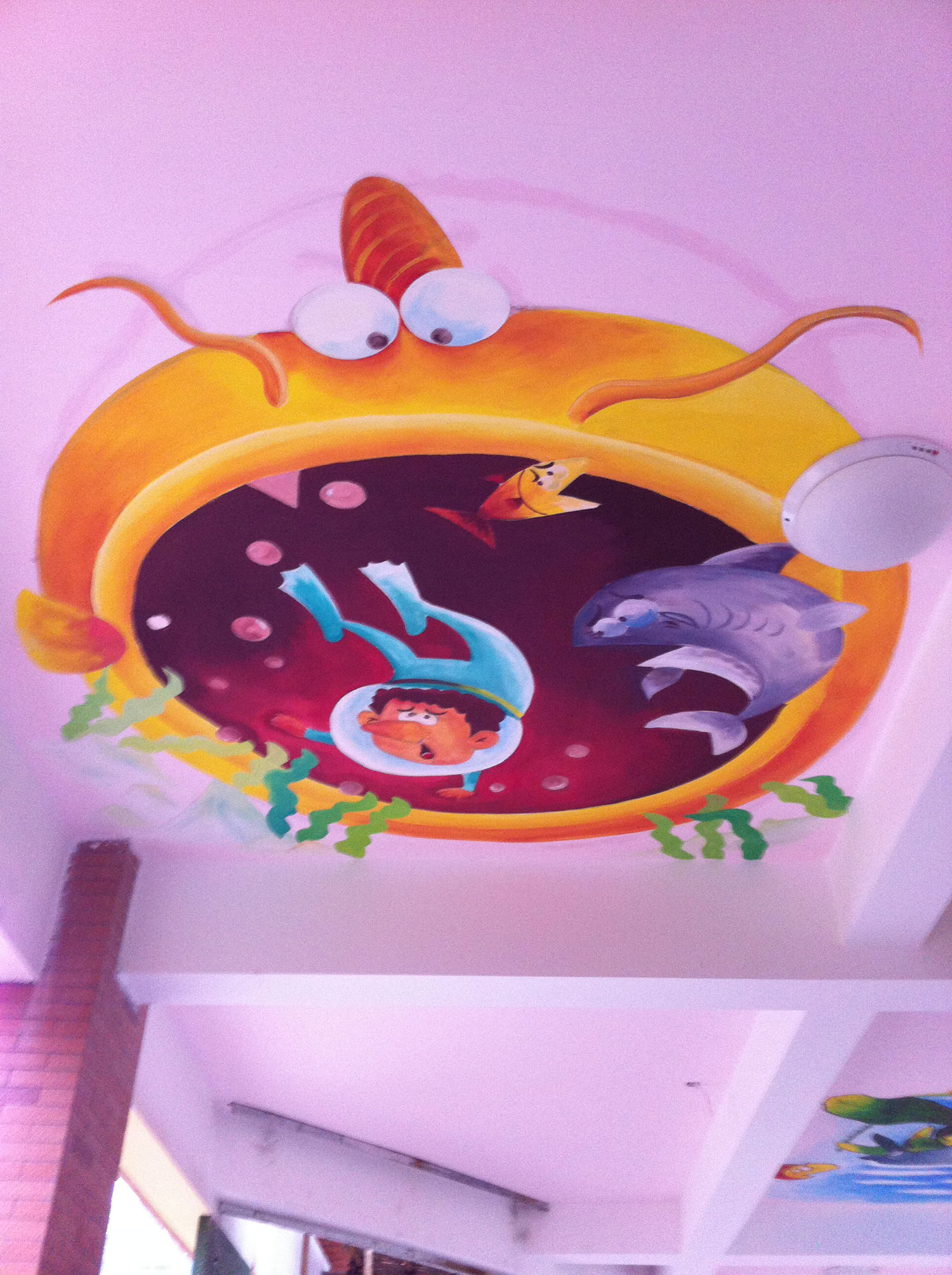 学校酒店场馆墙绘 (22)