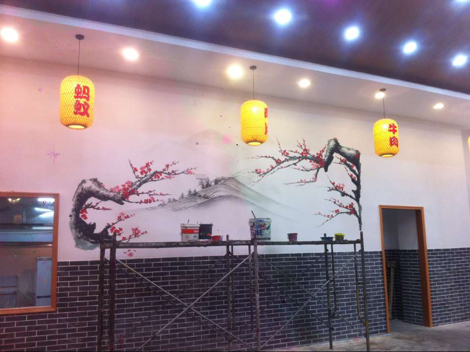 学校酒店场馆墙绘 (23)
