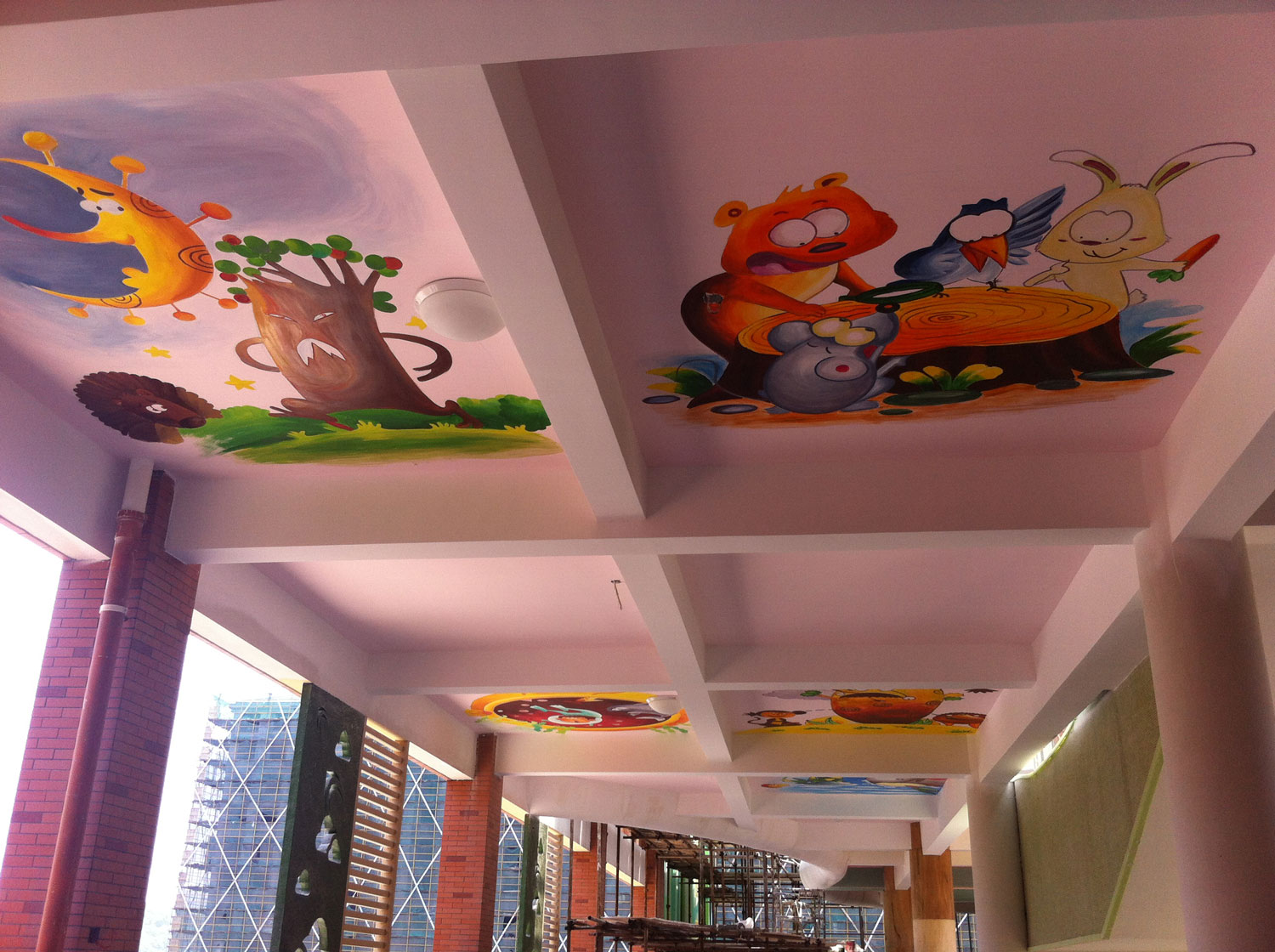 学校酒店场馆墙绘 (30)