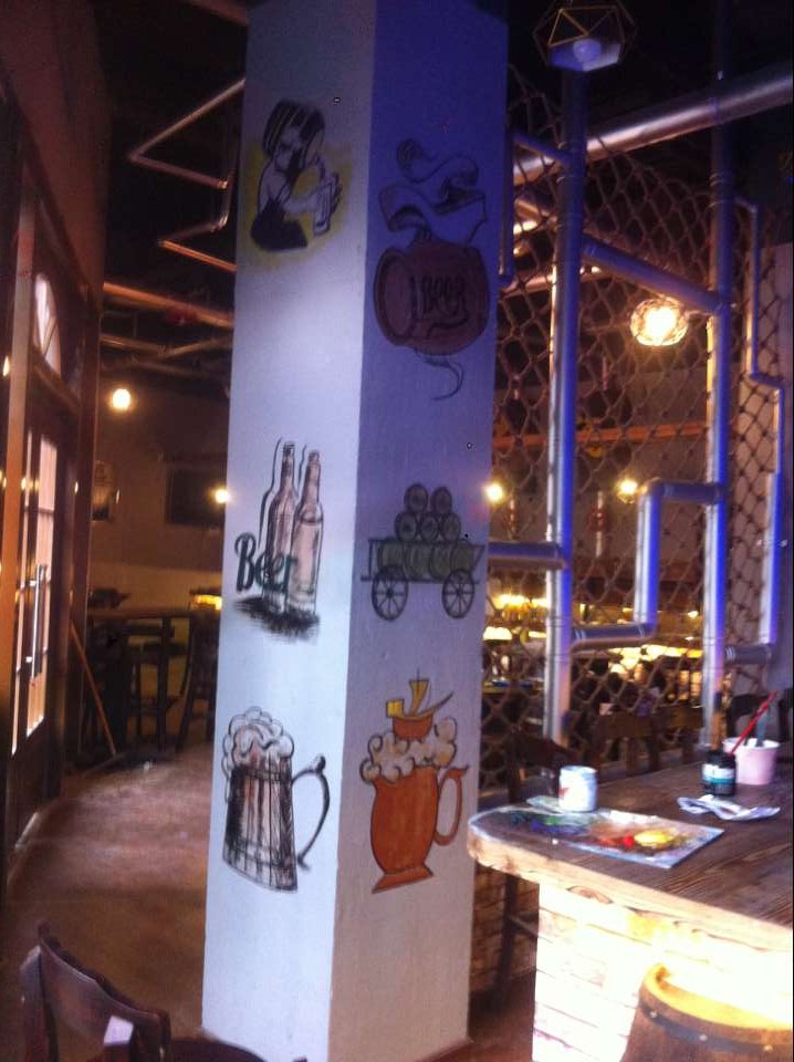 学校酒店场馆墙绘 (30)