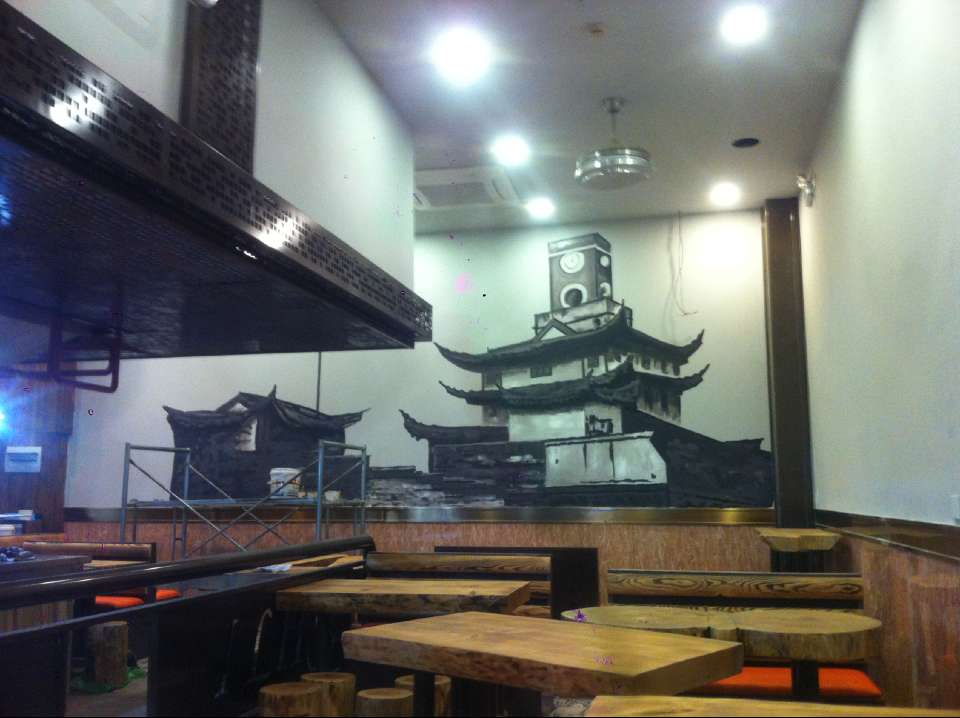 学校酒店场馆墙绘 (35)