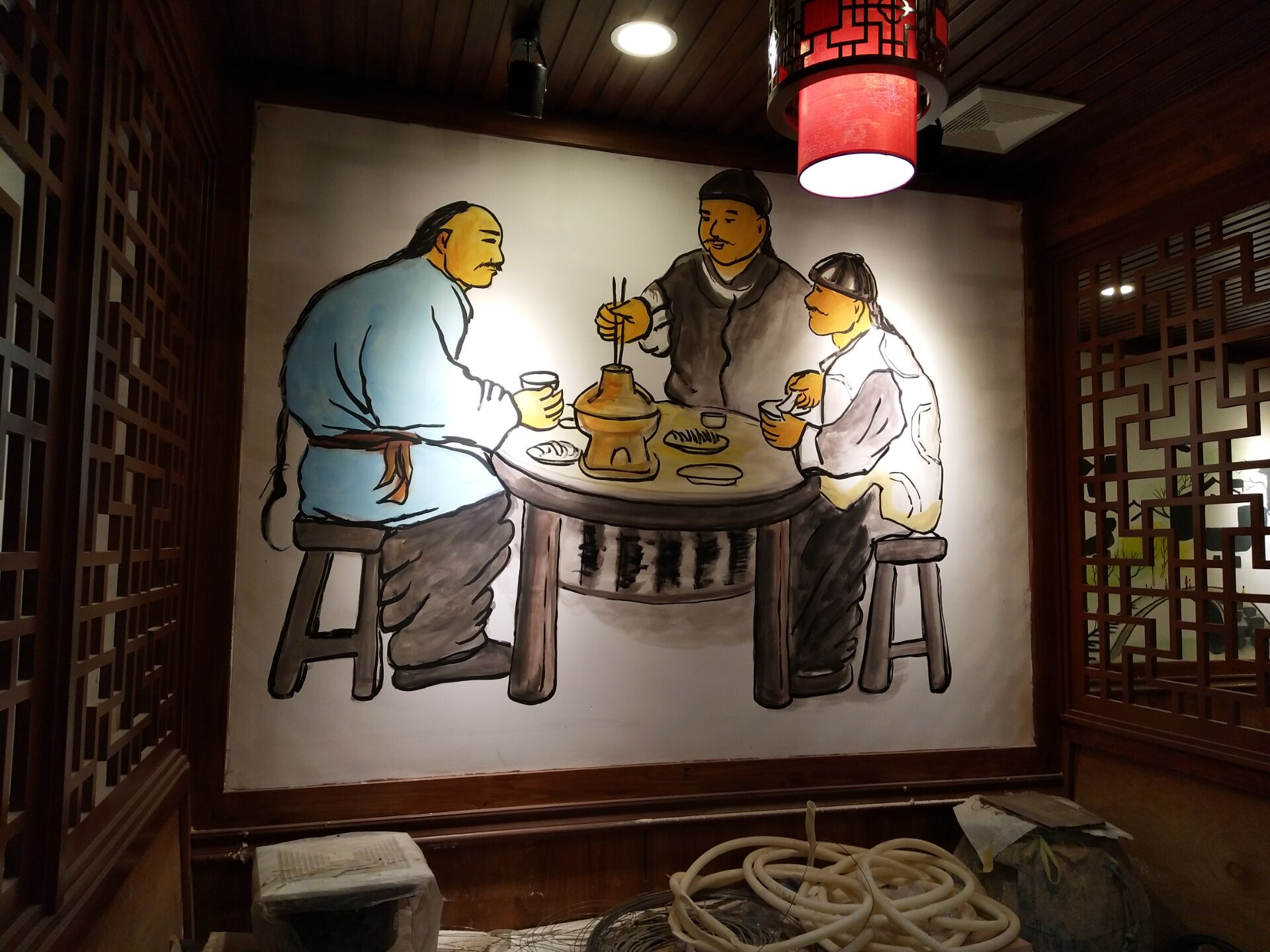 学校酒店场馆墙绘 (4)