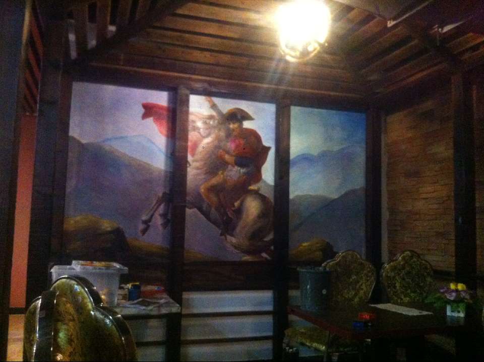 学校酒店场馆墙绘 (39)