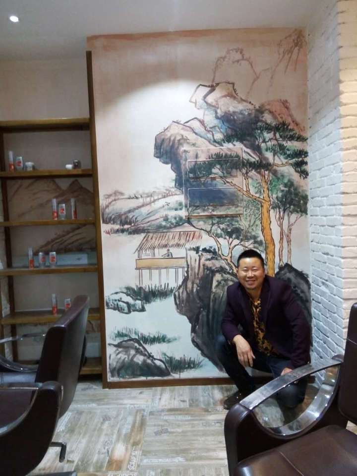 学校酒店场馆墙绘 (6)