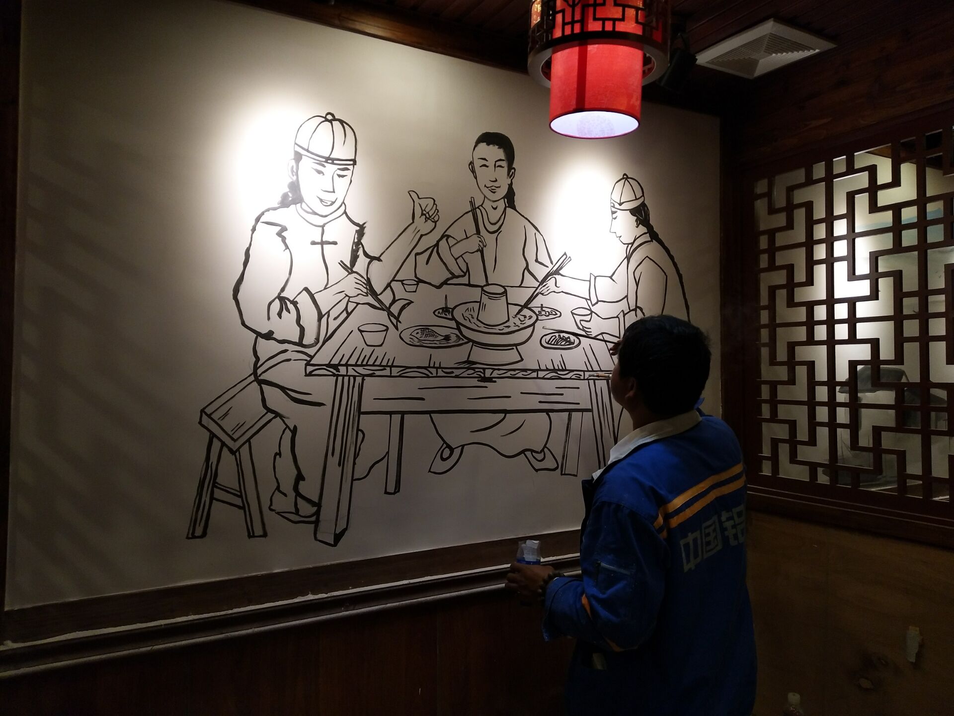 学校酒店场馆墙绘 (5)