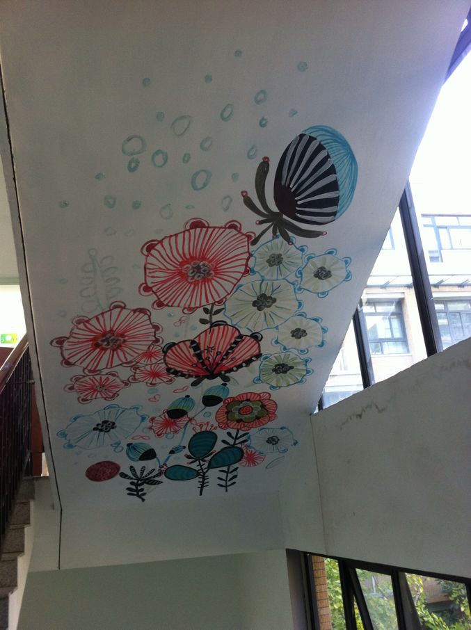 学校酒店场馆墙绘 (7)