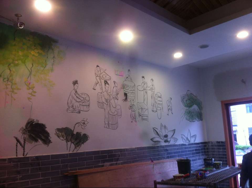 学校酒店场馆墙绘 (8)