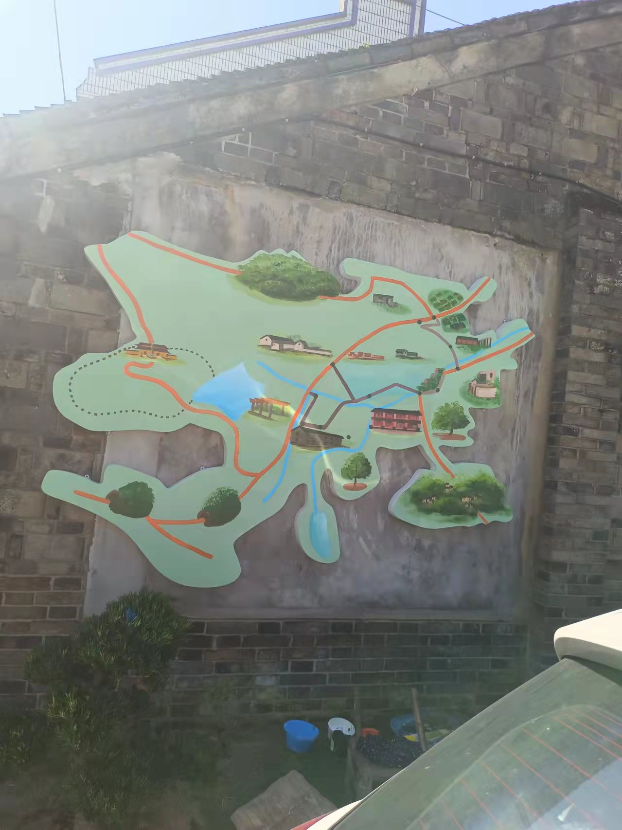 学校酒店场馆墙绘