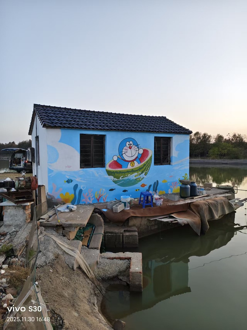 新农村建设墙绘